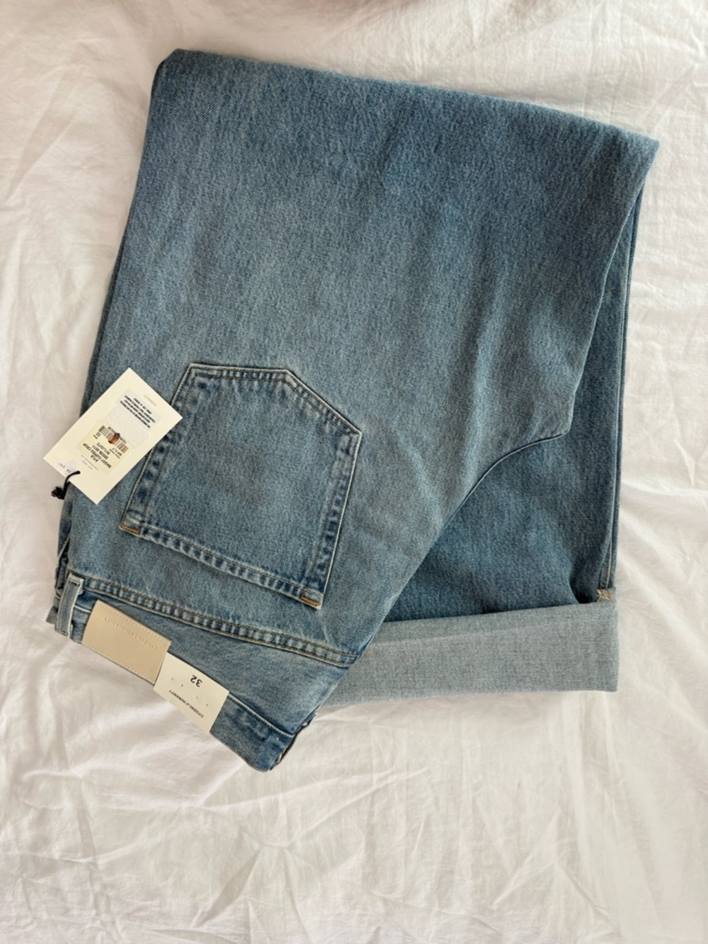 C of H Ayla Cuffed Baggy Jeans in Skylight NWT 0740/0765 - Picture 14 of 16